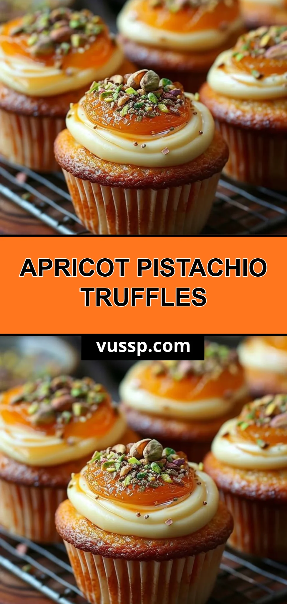 Apricot Pistachio Truffles