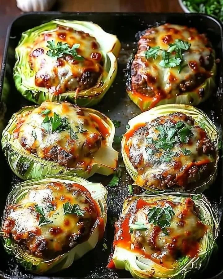 Baked Cabbage Patties