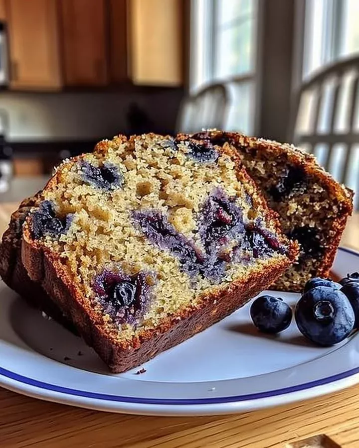 Banana Blueberry Bread