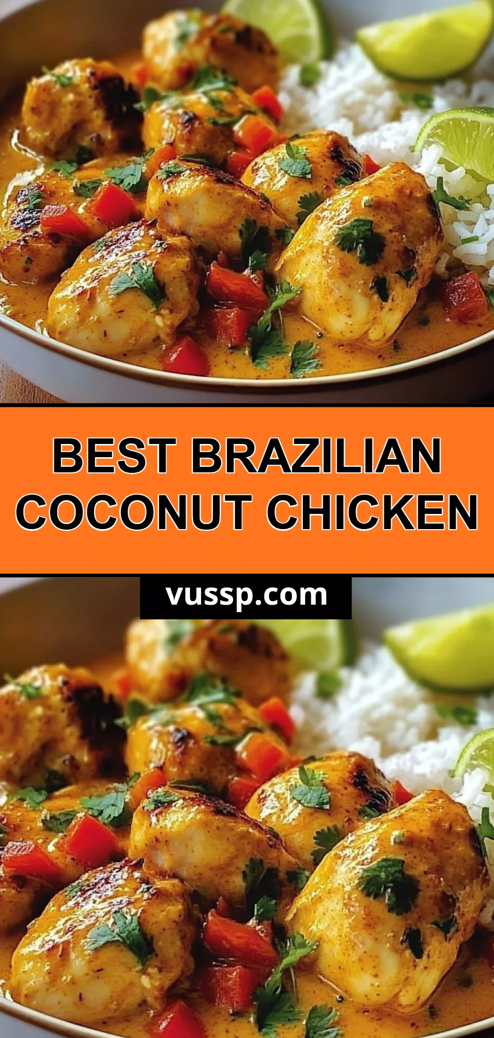 Best Brazilian Coconut Chicken