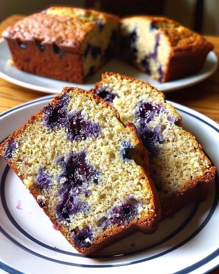 Blueberry Banana Bread Recipe