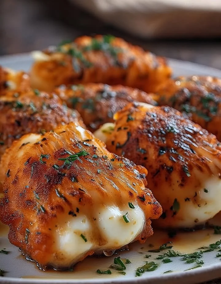Buffalo Chicken Mozzarella Sticks Air Fryer
