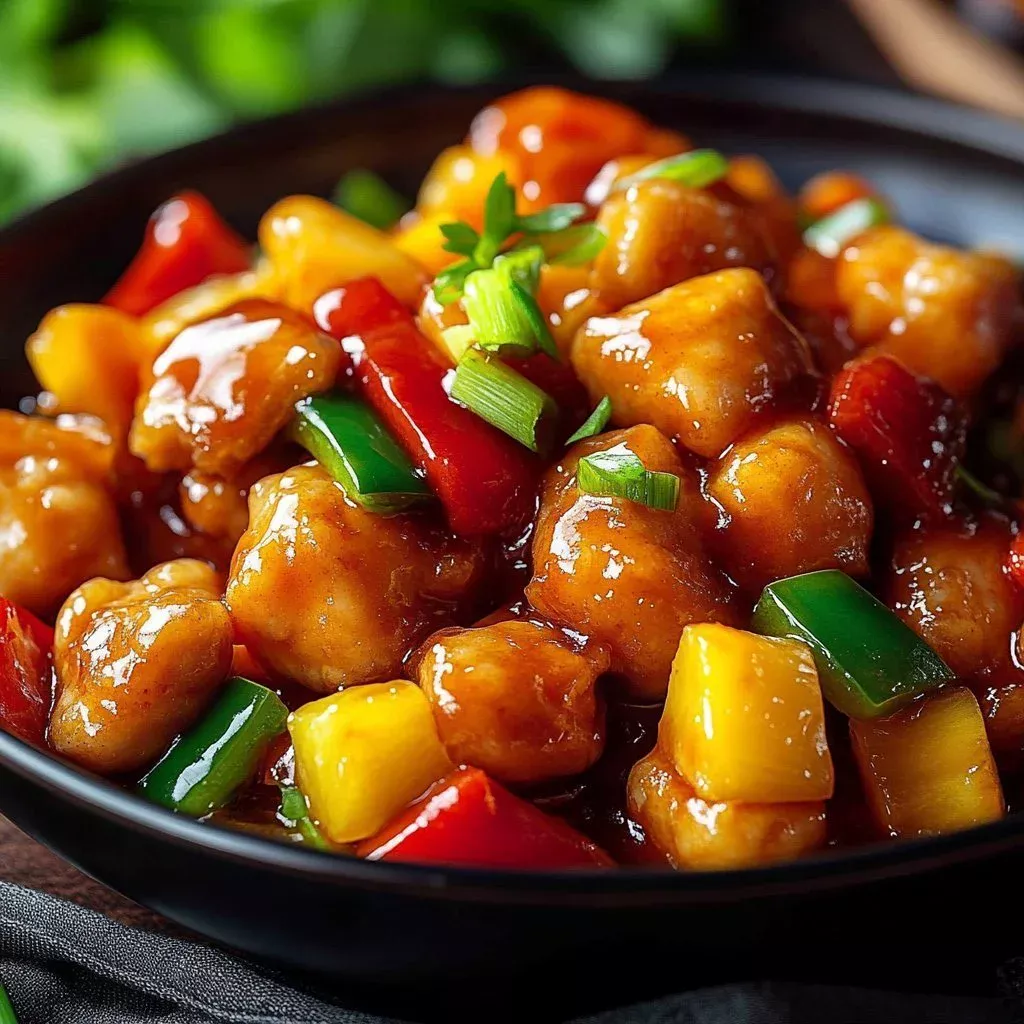Cantonese Sweet and Sour Chicken