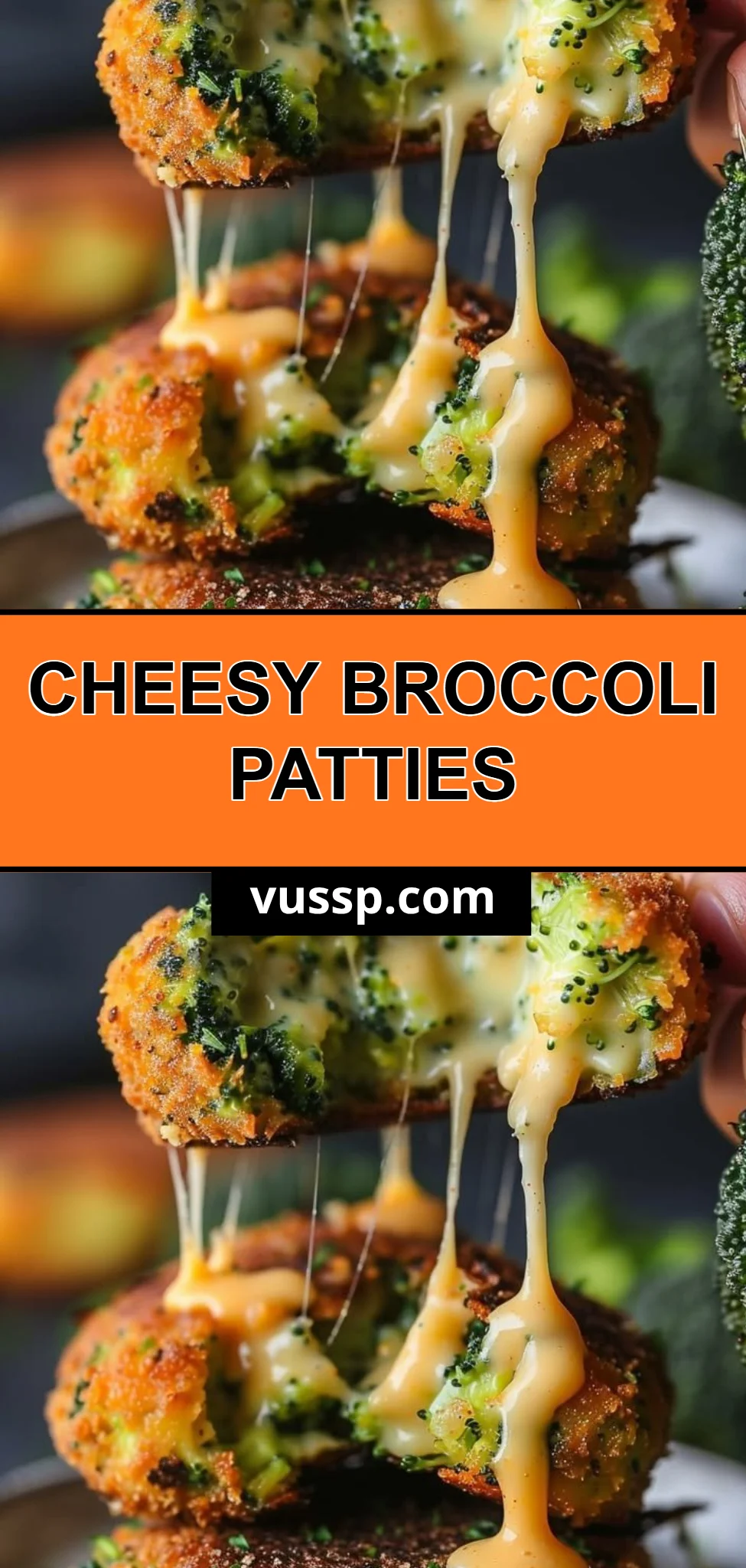 Cheesy Broccoli Patties