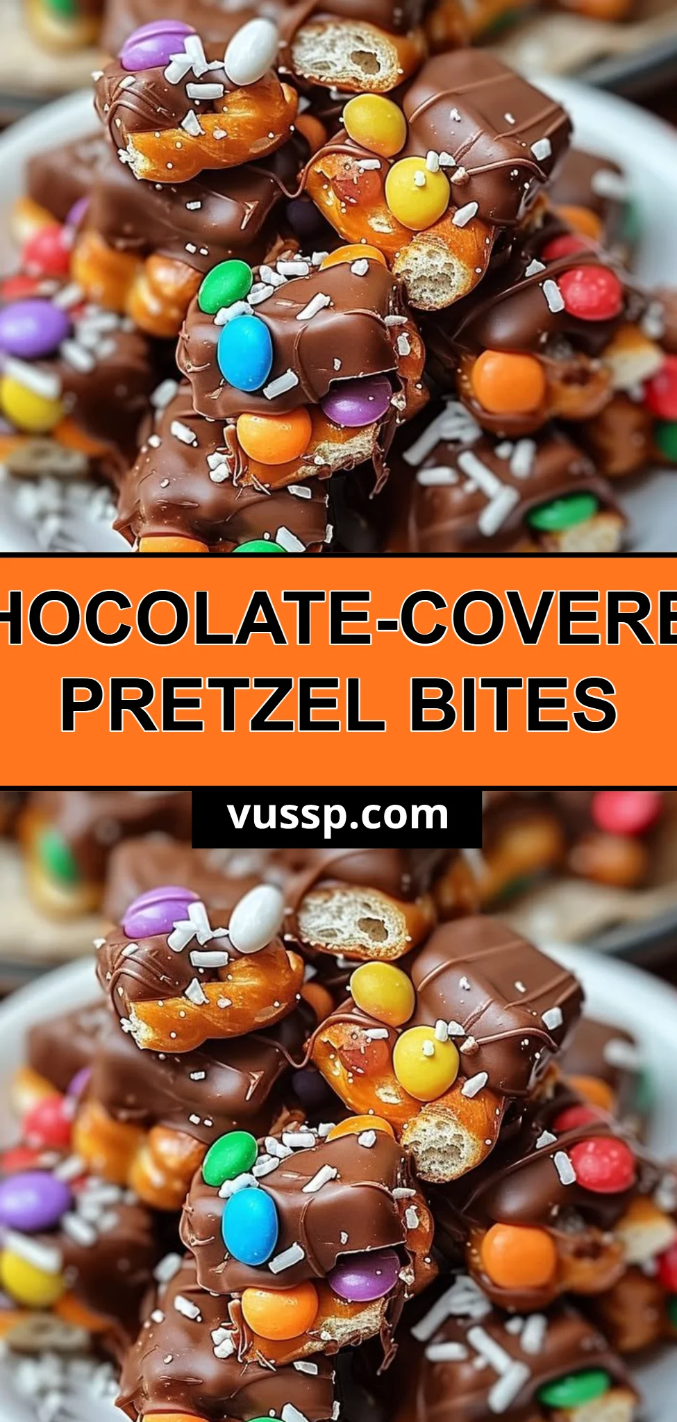 Chocolate-Covered Pretzel Bites