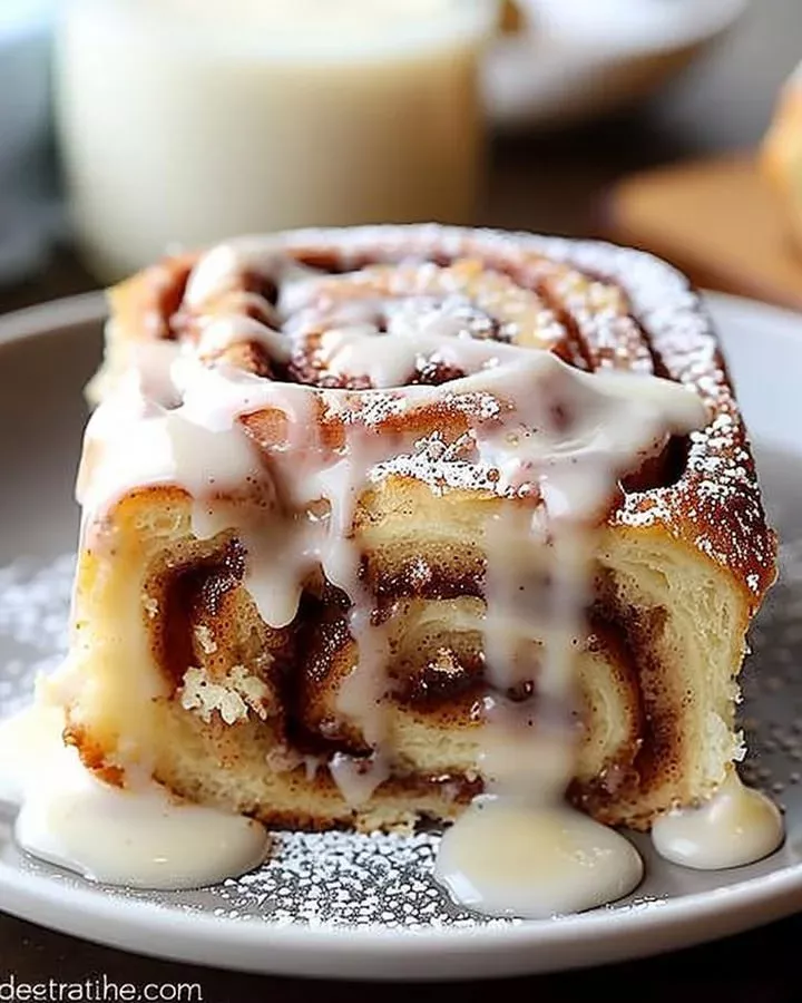 Cinnamon Swirl Poke Cake