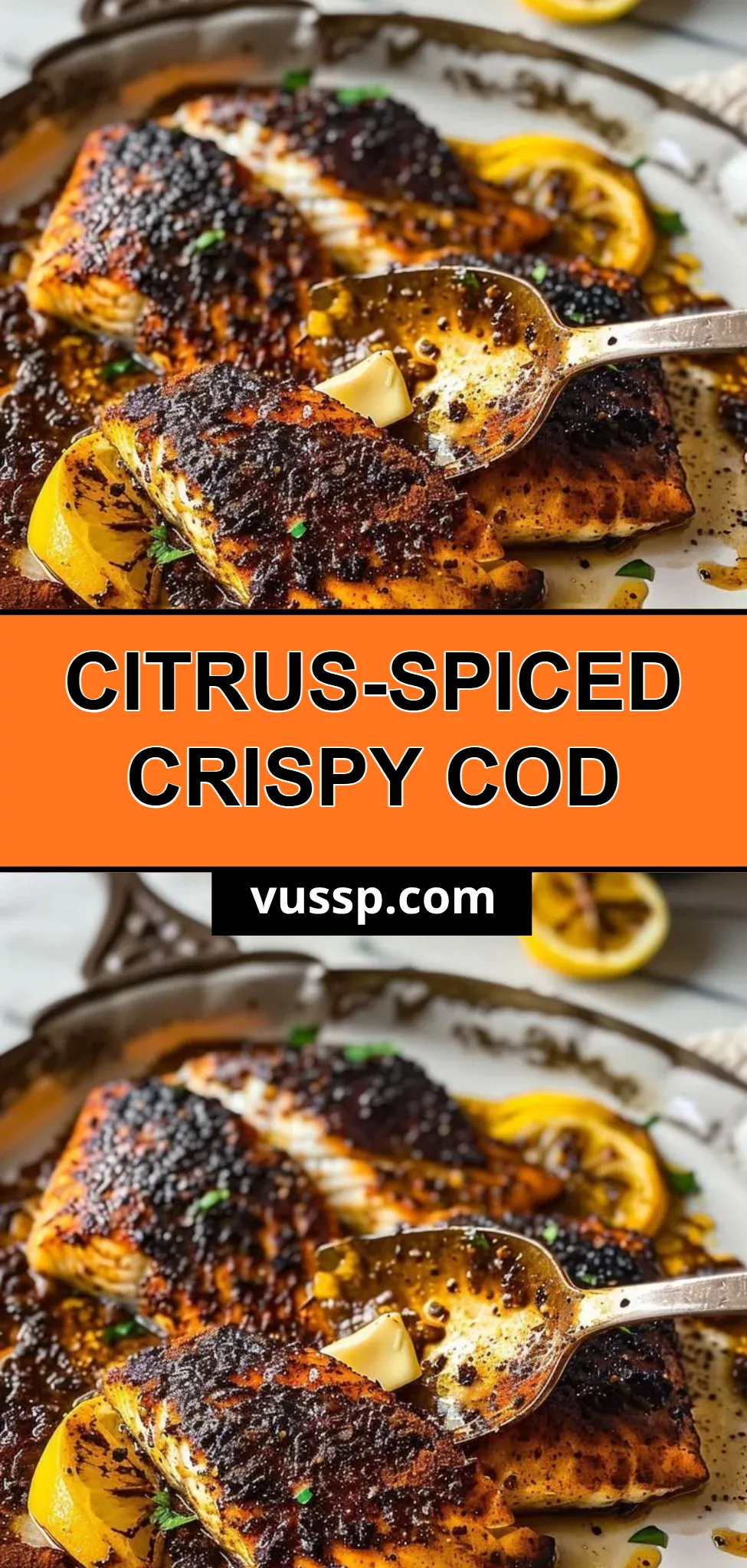 Citrus-Spiced Crispy Cod