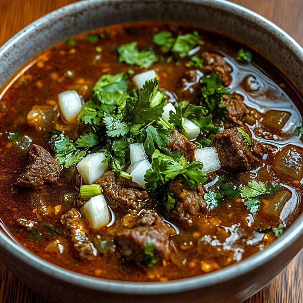 Classic Mexican Birria Stew Recipe