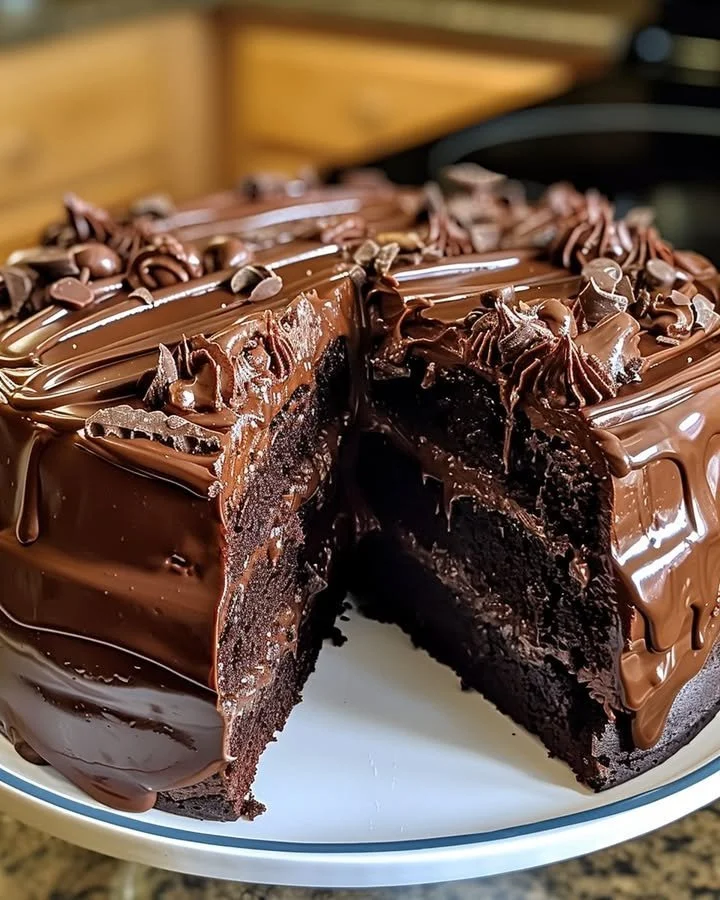Coca-Cola Double Chocolate Cake
