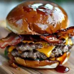 Delicious Crack Burgers served with fresh toppings and premium ingredients.