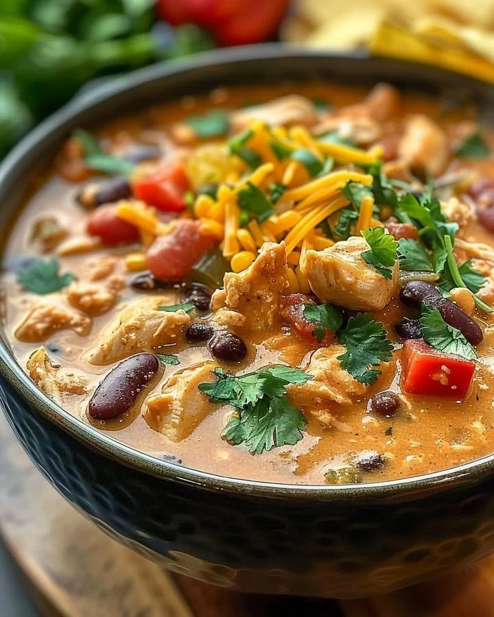 Cream Cheese Crack Chicken Chili