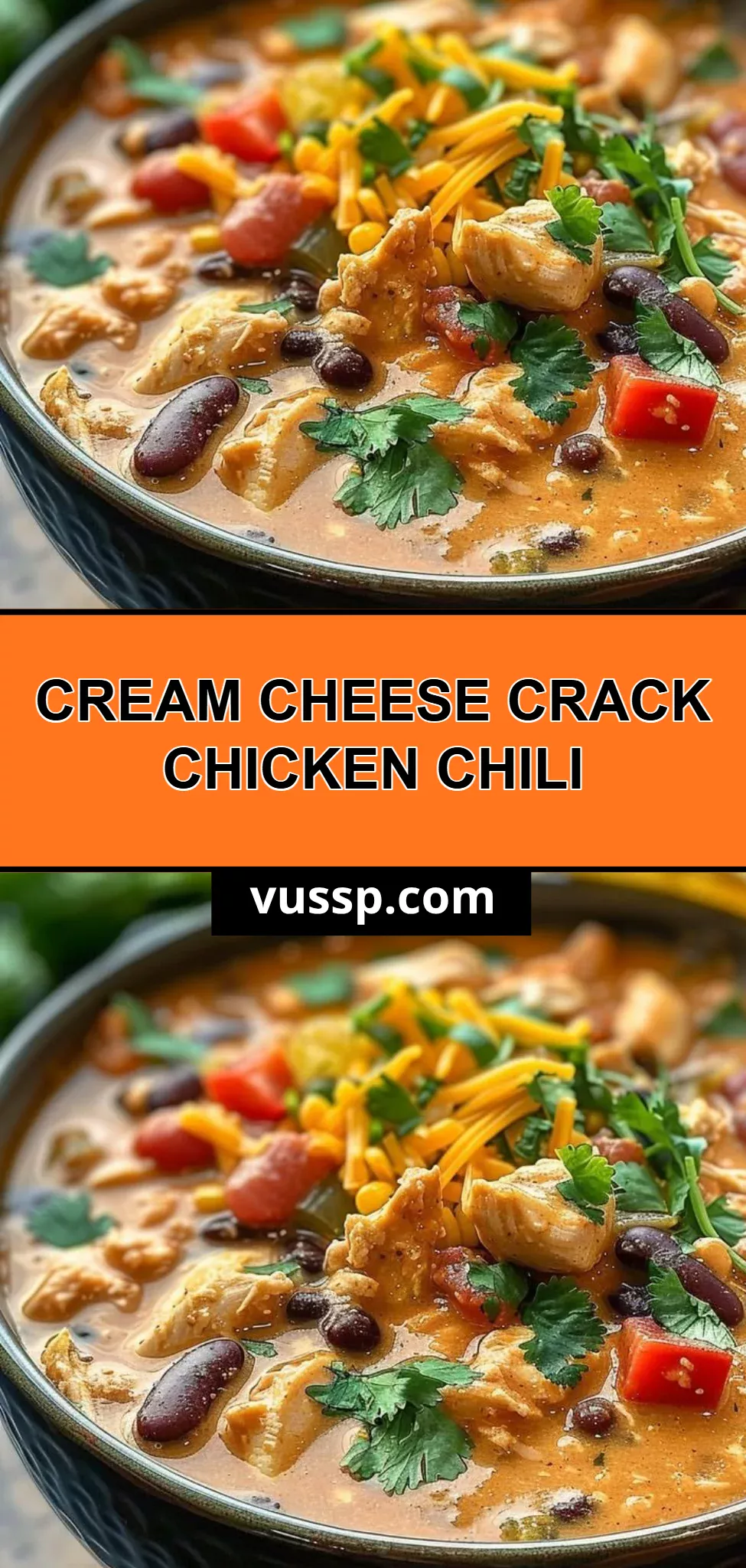 Cream Cheese Crack Chicken Chili