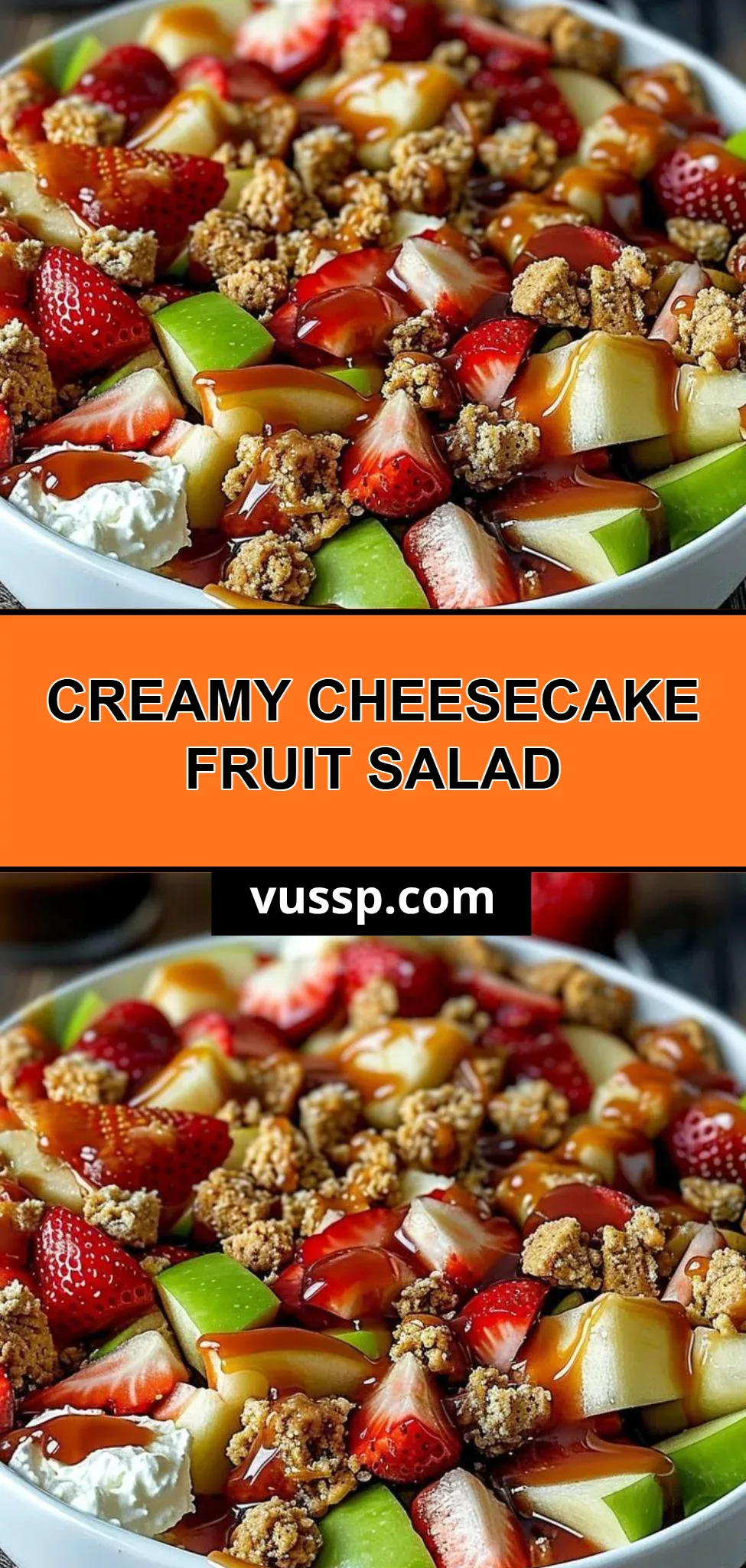 Creamy Cheesecake Fruit Salad