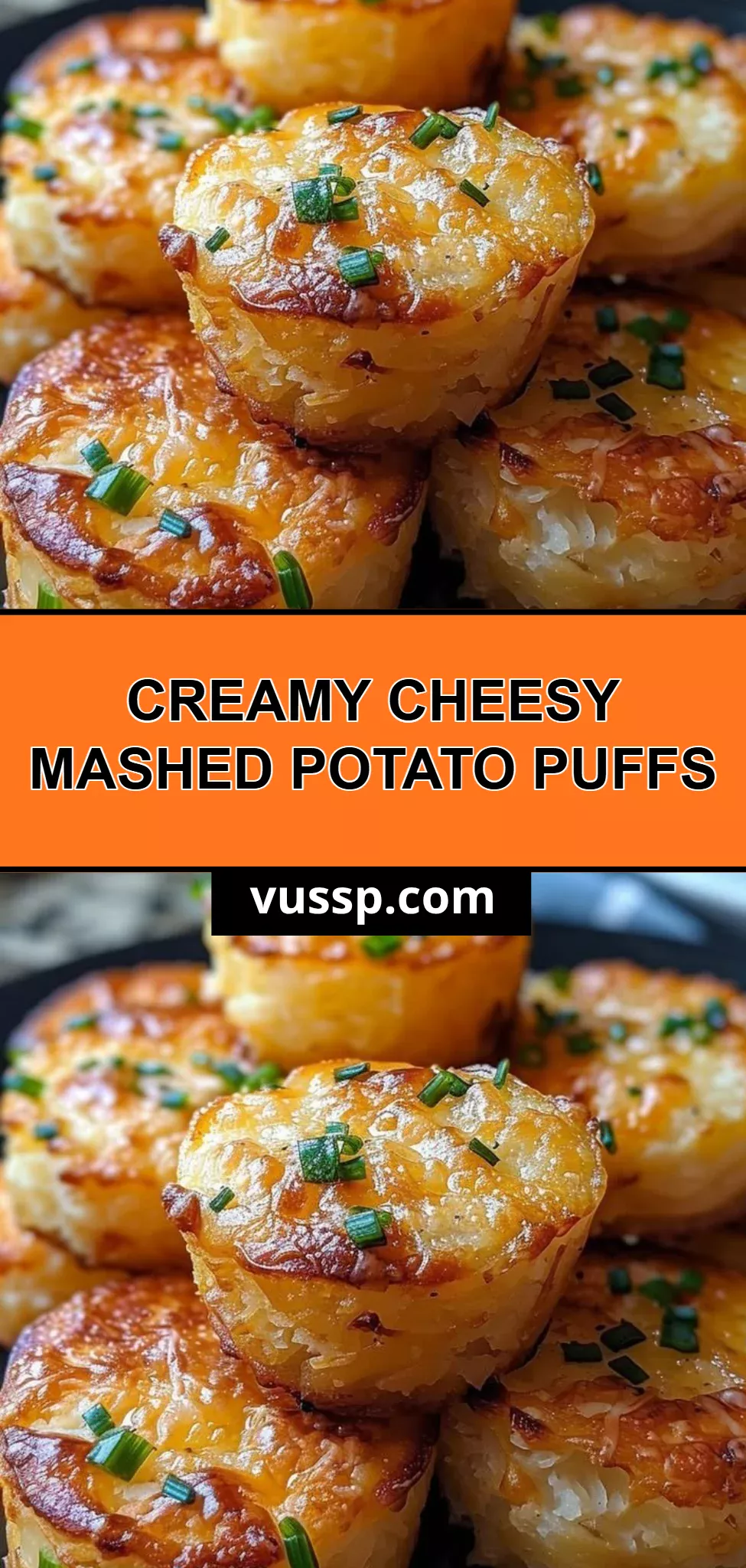 Creamy Cheesy Mashed Potato Puffs