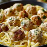Creamy Parmesan Garlic Butter Chicken Pasta served in a bowl