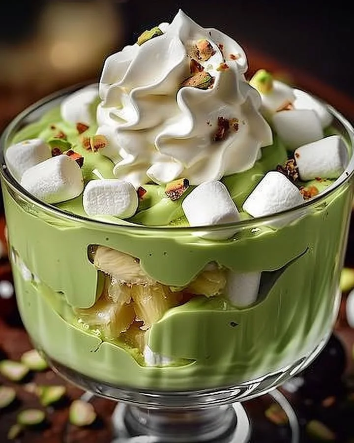 Creamy Pistachio Pudding Pineapple Twist