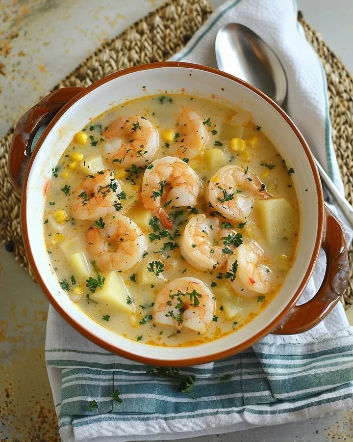 Creamy Shrimp Potato Chowder