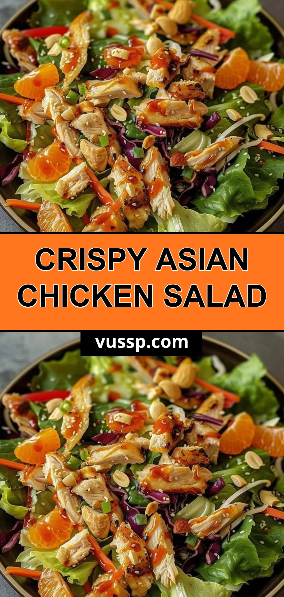 Crispy Asian Chicken Salad