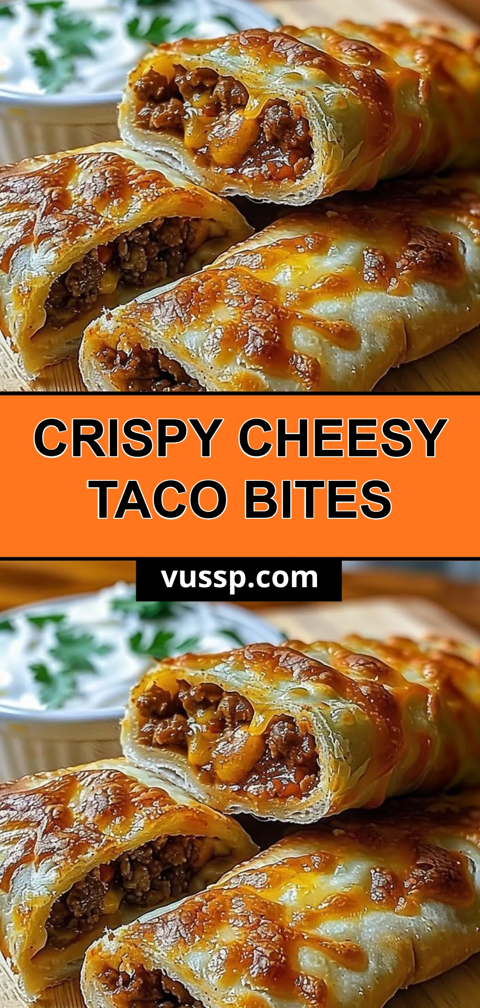 Crispy Cheesy Taco Bites