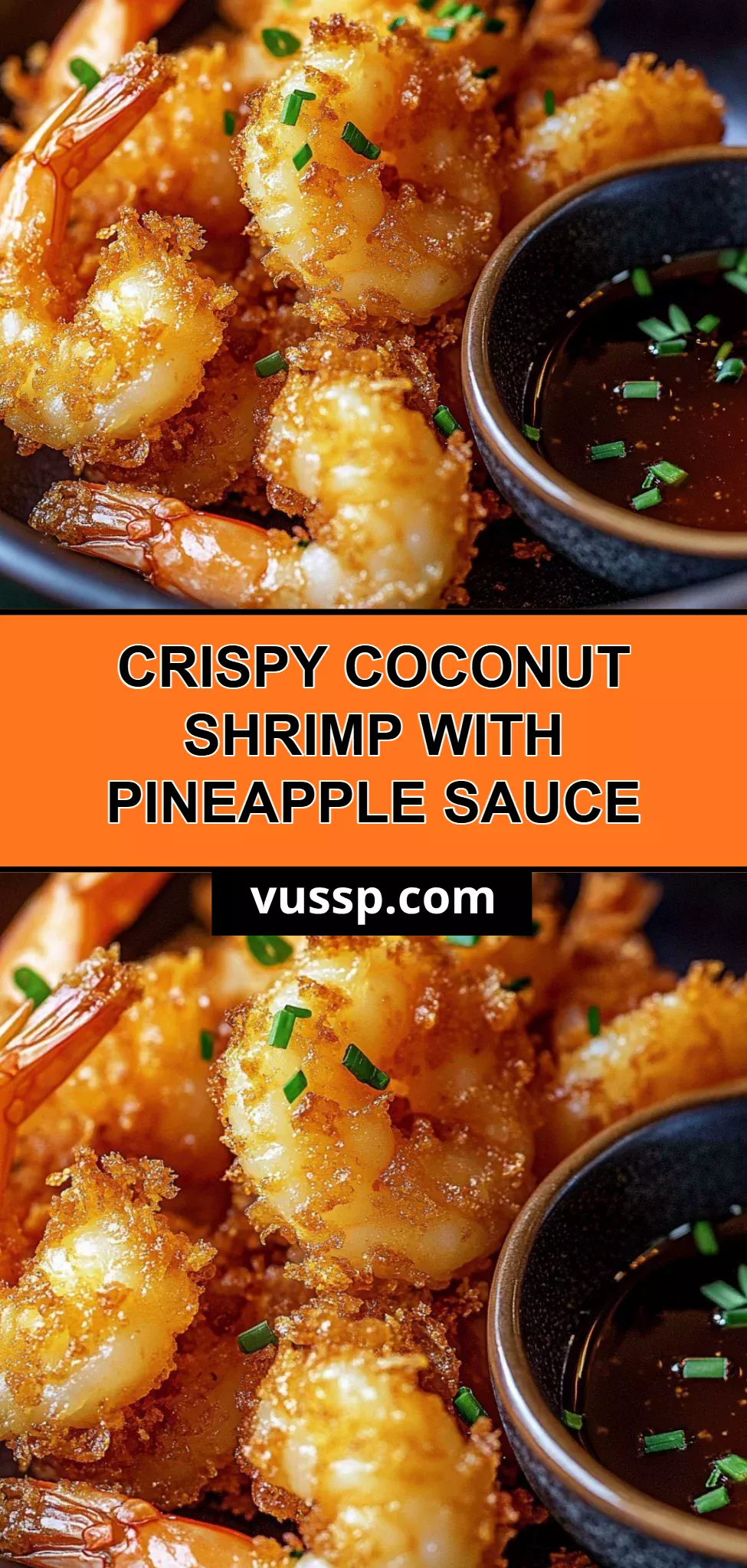 Crispy Coconut Shrimp with Pineapple Sauce