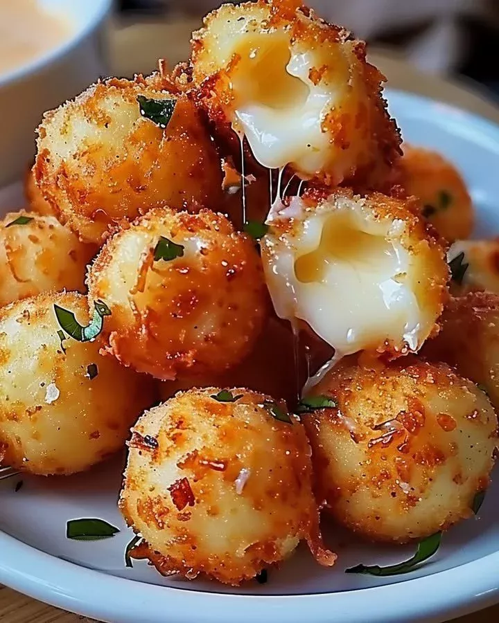Crispy Fried Cheese Bites