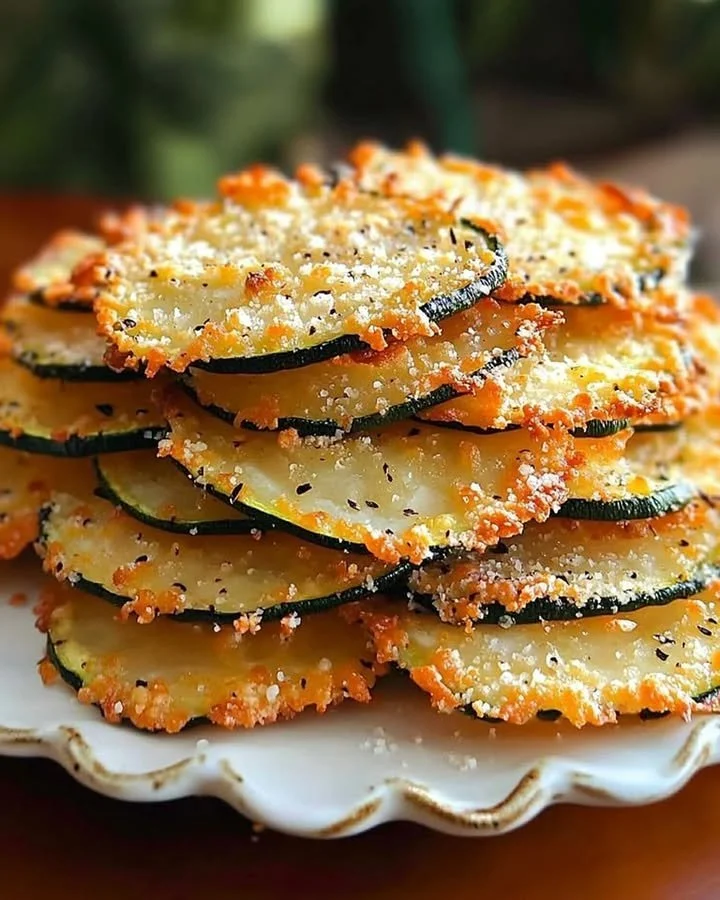 Crispy Parmesan Zucchini Bites