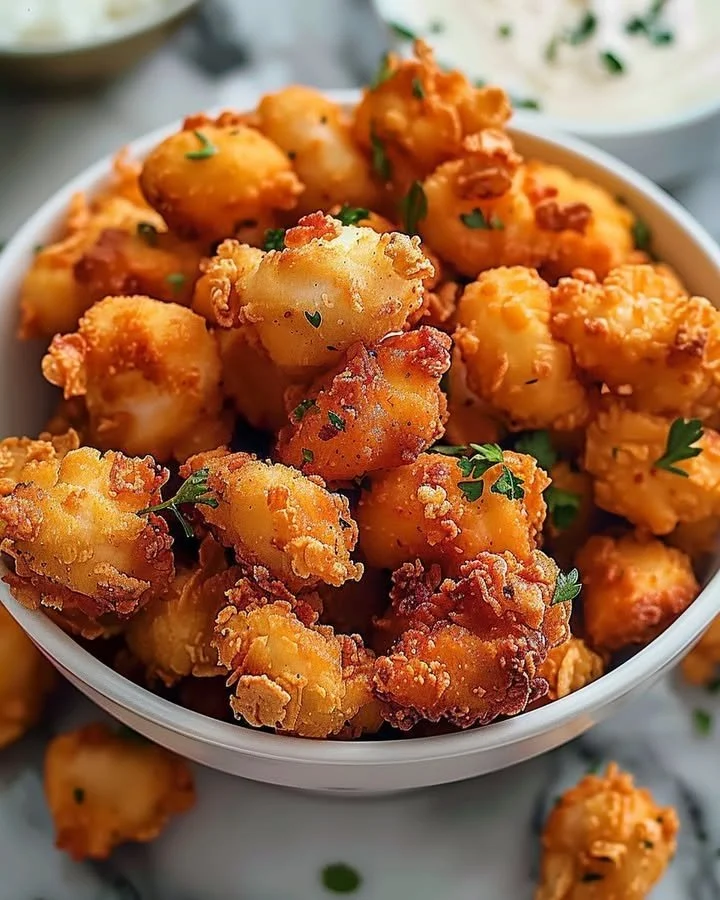 Crispy Popcorn Chicken Recipe
