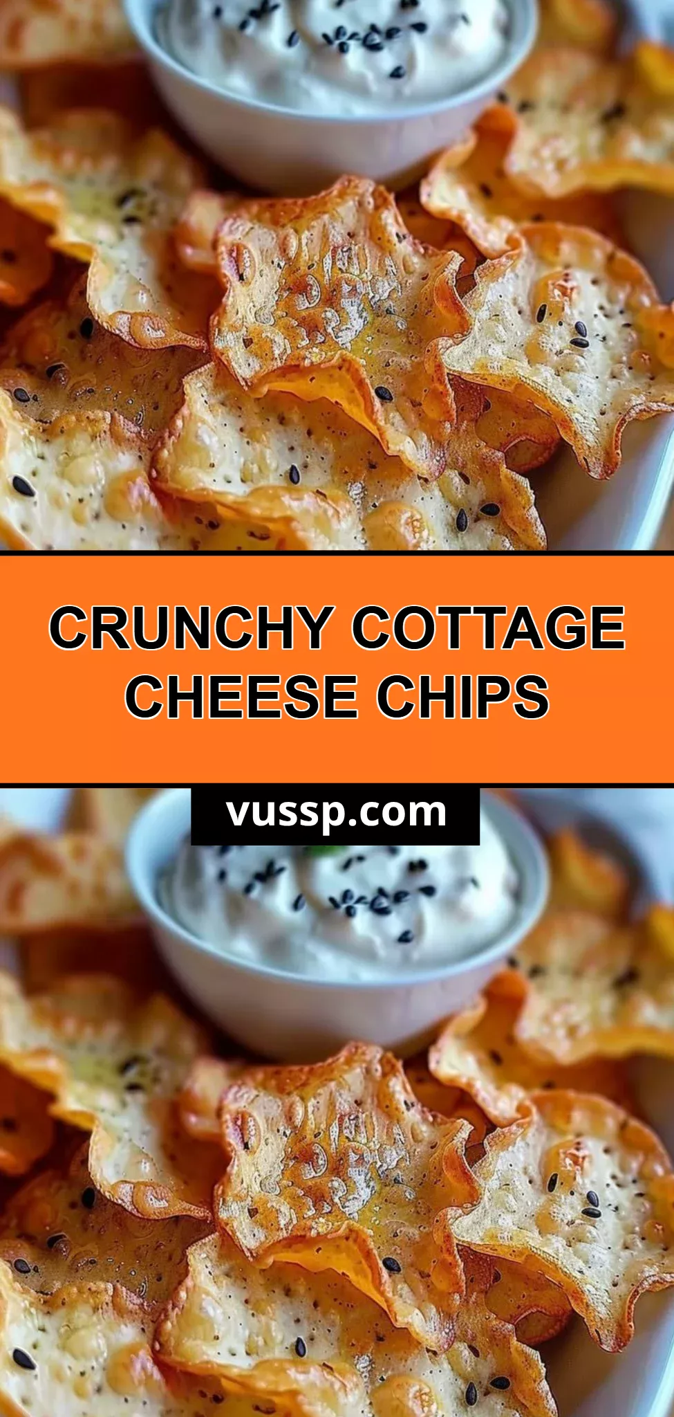 Crunchy Cottage Cheese Chips