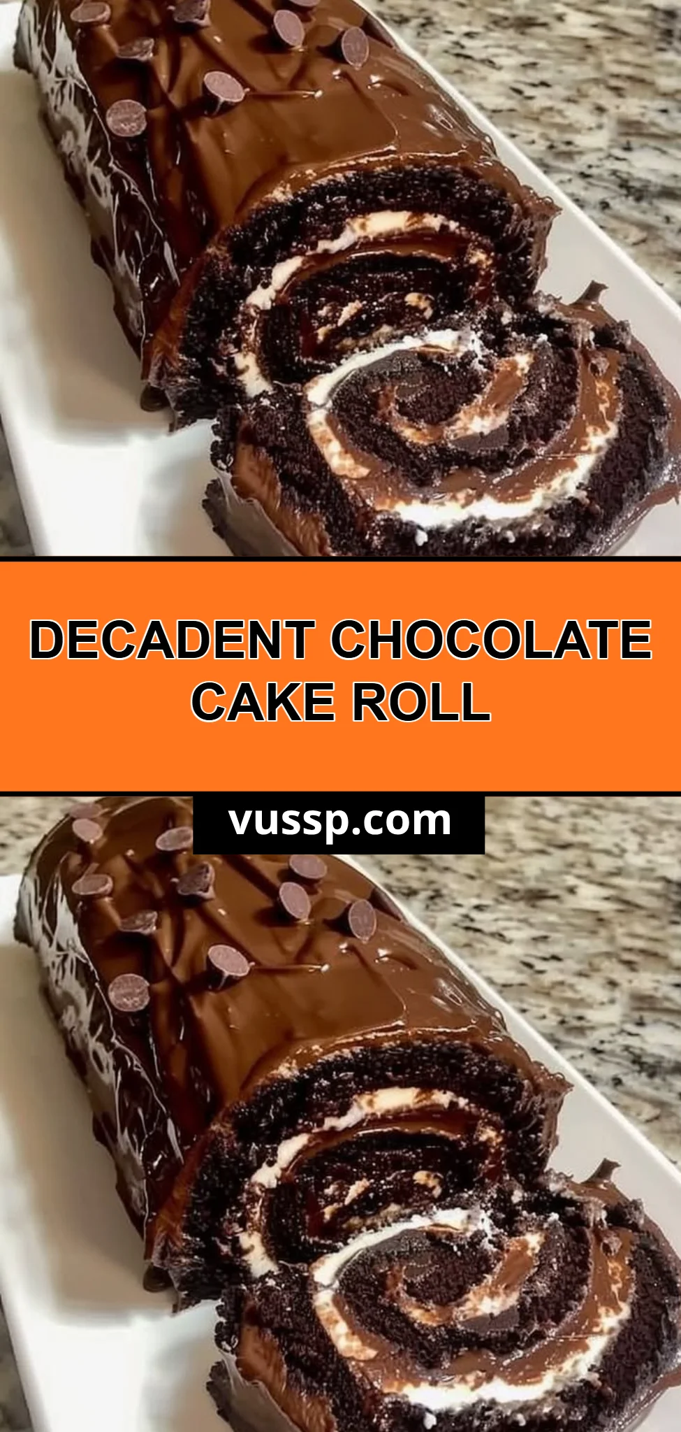 Decadent Chocolate Cake Roll
