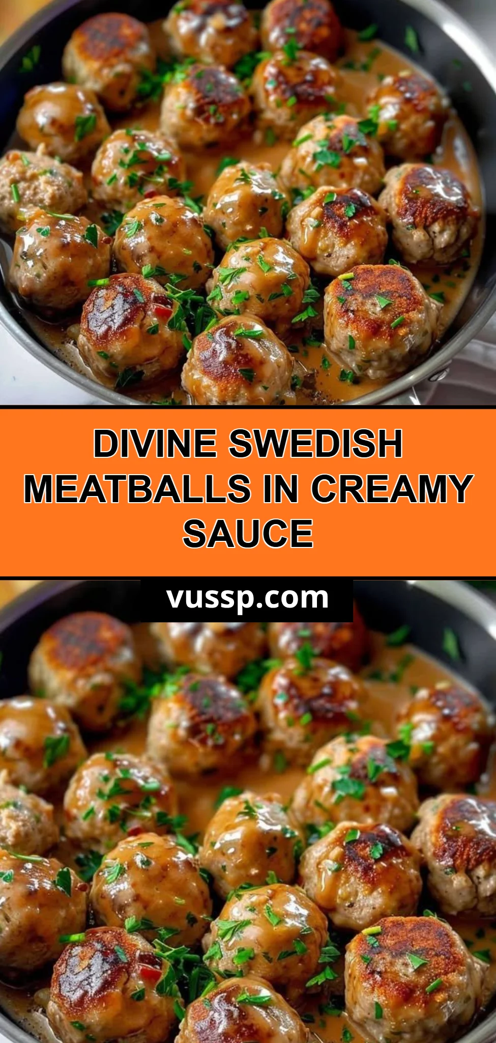 Divine Swedish Meatballs in Creamy Sauce