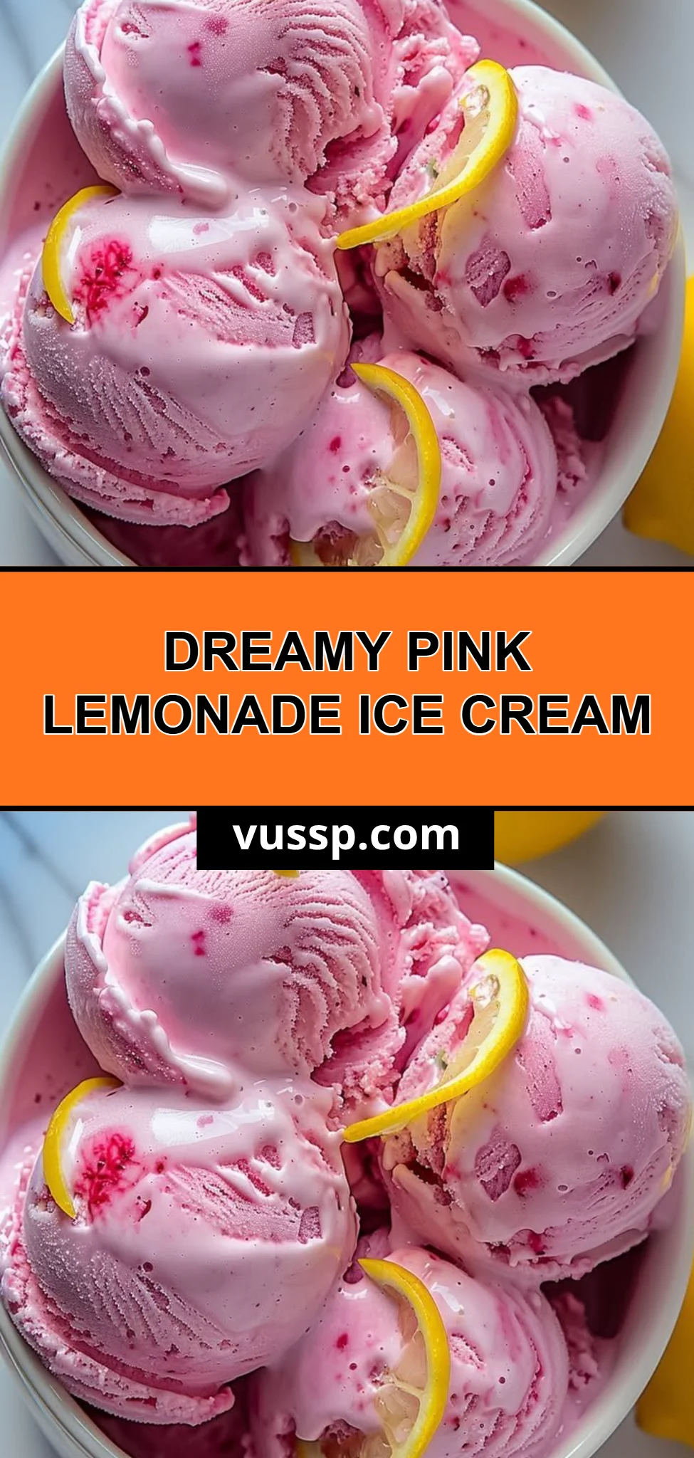 Dreamy Pink Lemonade Ice Cream