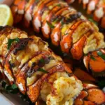 Delicious gourmet lobster tails ready to be served in minutes