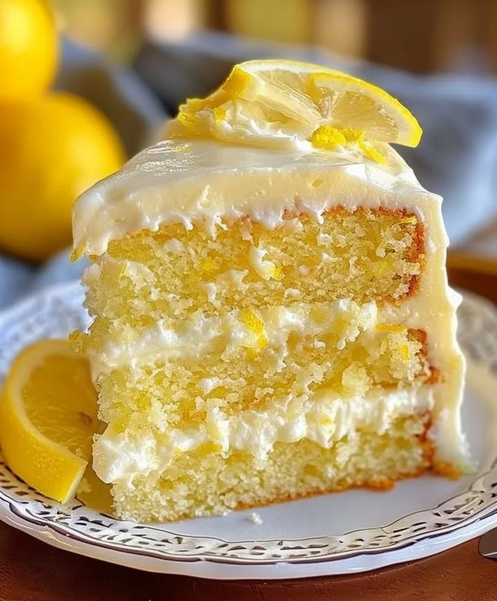 Heavenly Lemon Cake