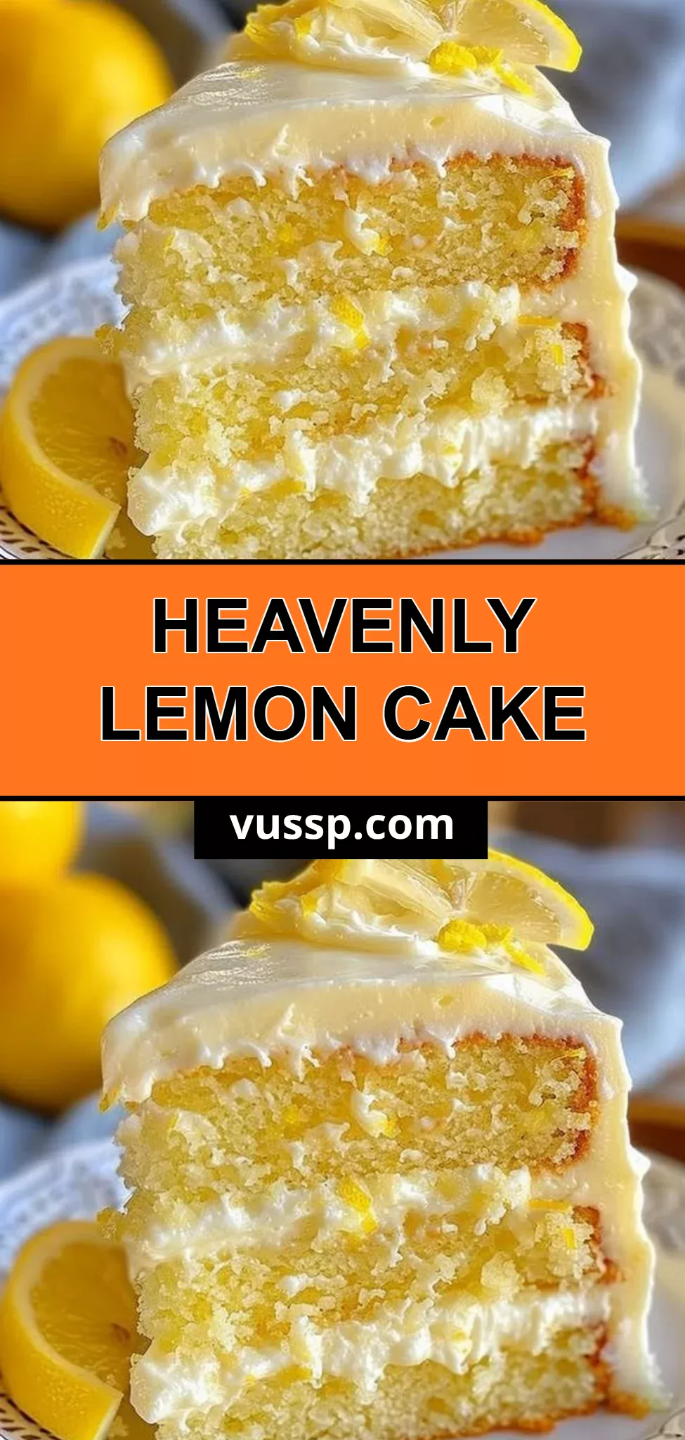 Heavenly Lemon Cake