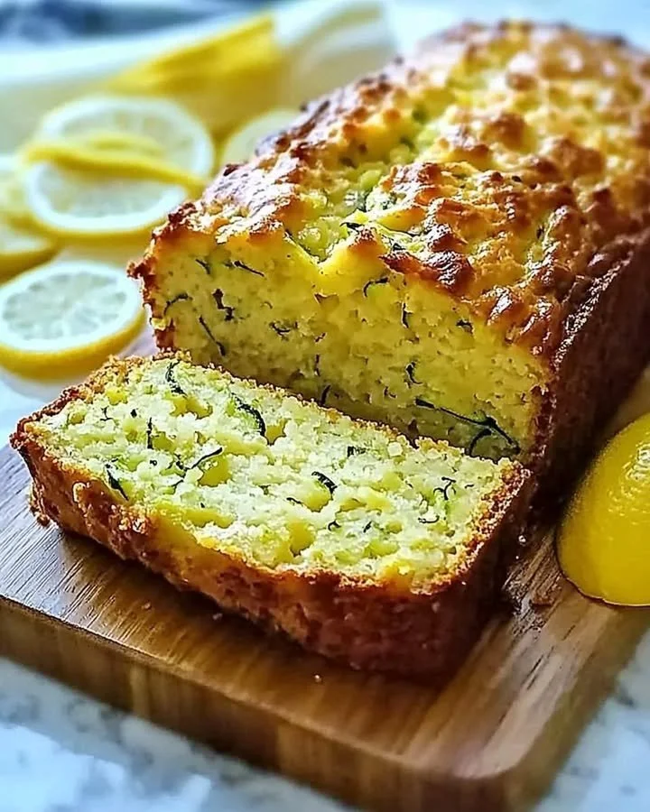 Heavenly Lemon Zucchini Bread