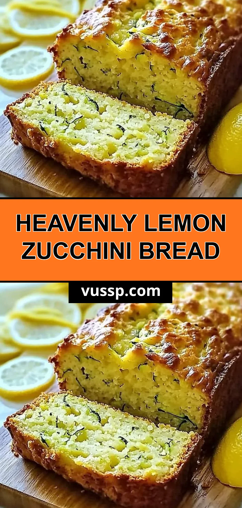 Heavenly Lemon Zucchini Bread