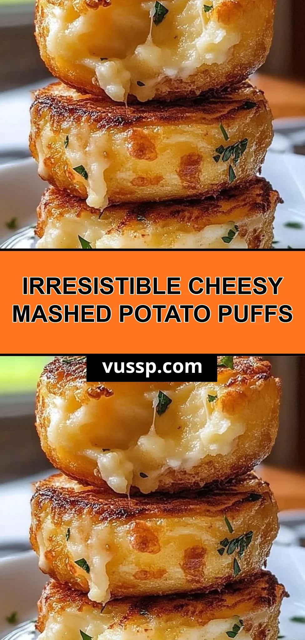Irresistible Cheesy Mashed Potato Puffs