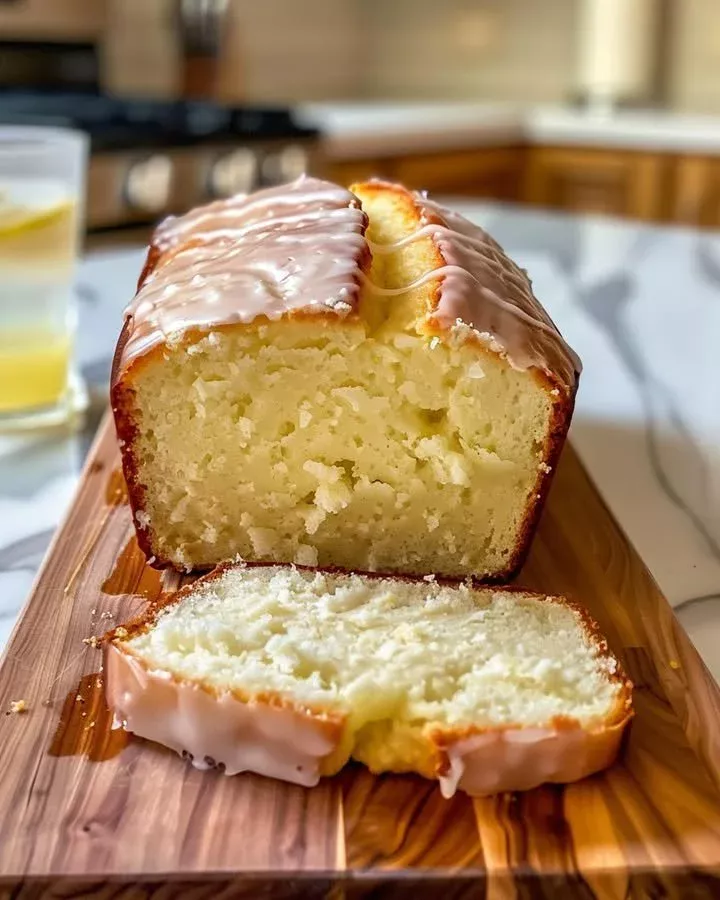 Delicious homemade Lemon Loaf that rivals Starbucks bakery treats