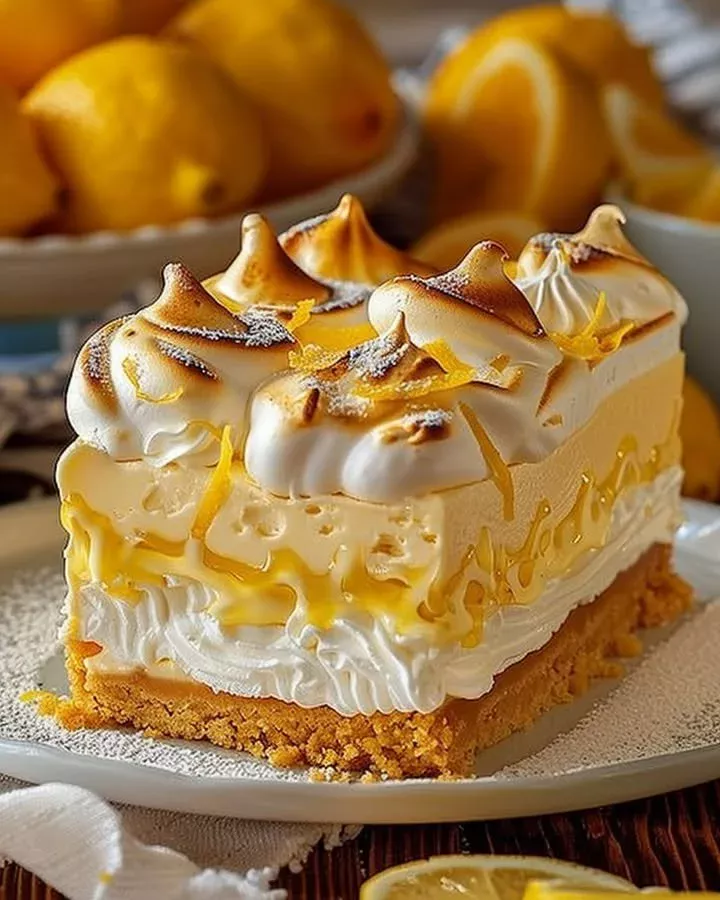 Lemon Meringue Cheesecake Trio