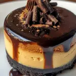 Mini Espresso Cheesecake Bites topped with coffee beans