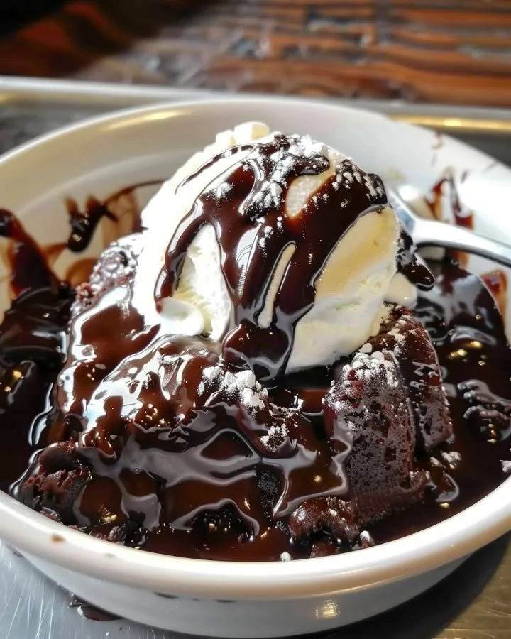 Molten Chocolate Pudding Cake