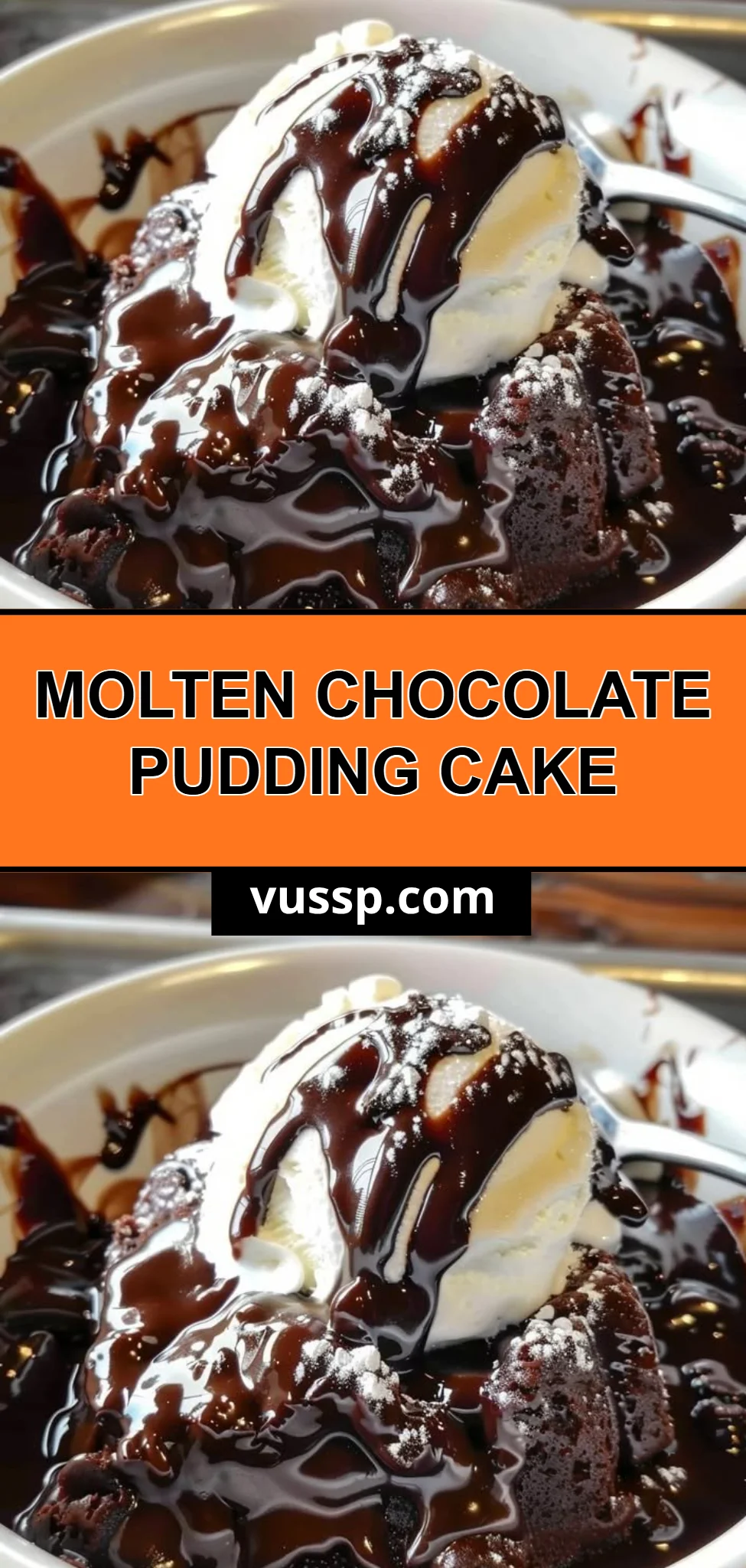 Molten Chocolate Pudding Cake
