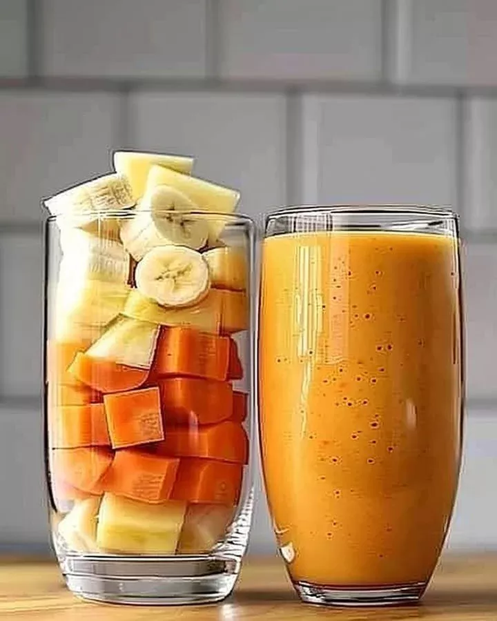 Orange Pineapple Carrot Smoothie
