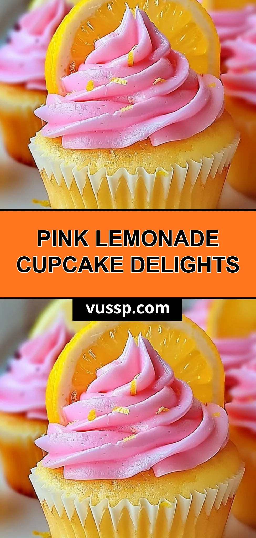 Pink Lemonade Cupcake Delights