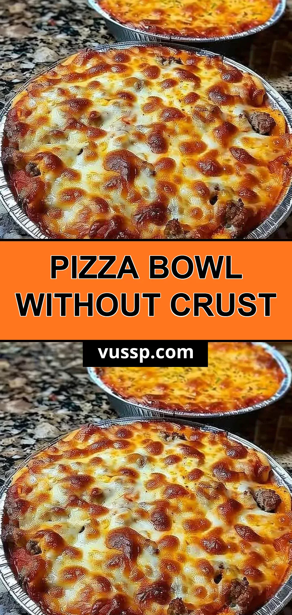 Pizza Bowl Without Crust