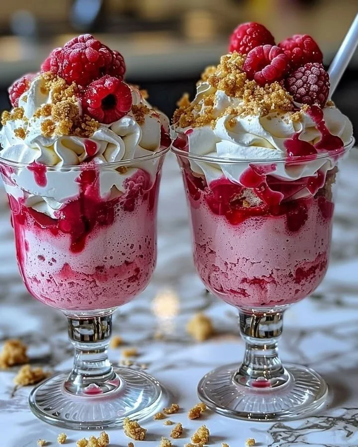 Raspberry Cheesecake Freakshake Delights