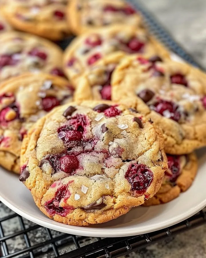 Raspberry Chocolate Chip Cookie Recipe