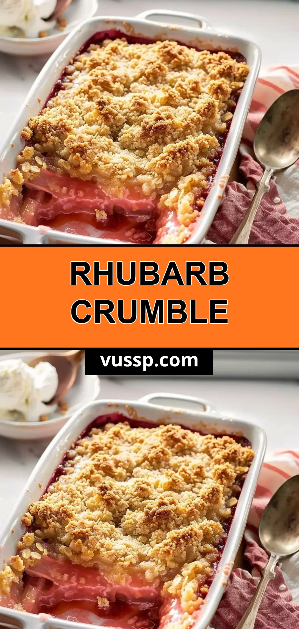 Rhubarb Crumble