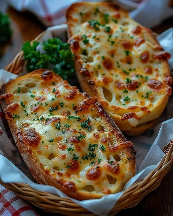 Savory Cheesy Garlic Bread