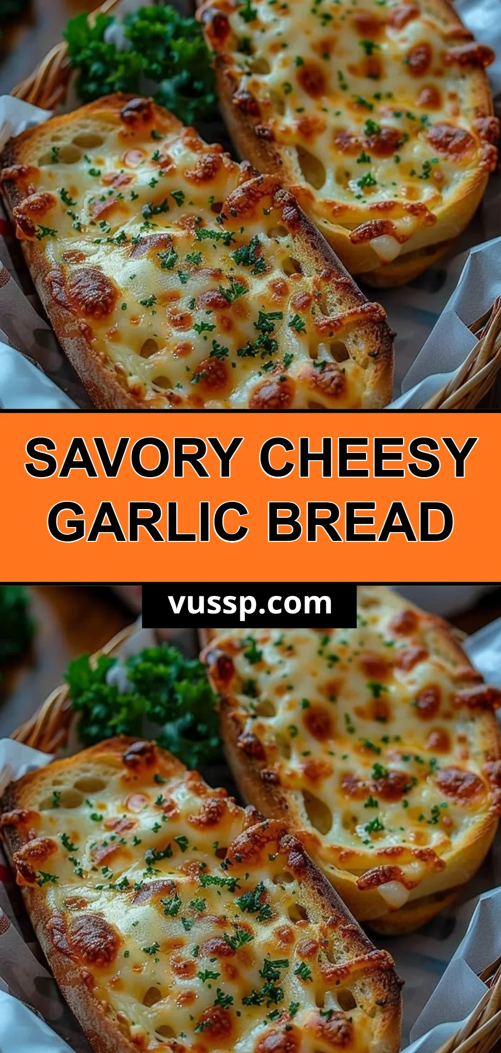 Savory Cheesy Garlic Bread